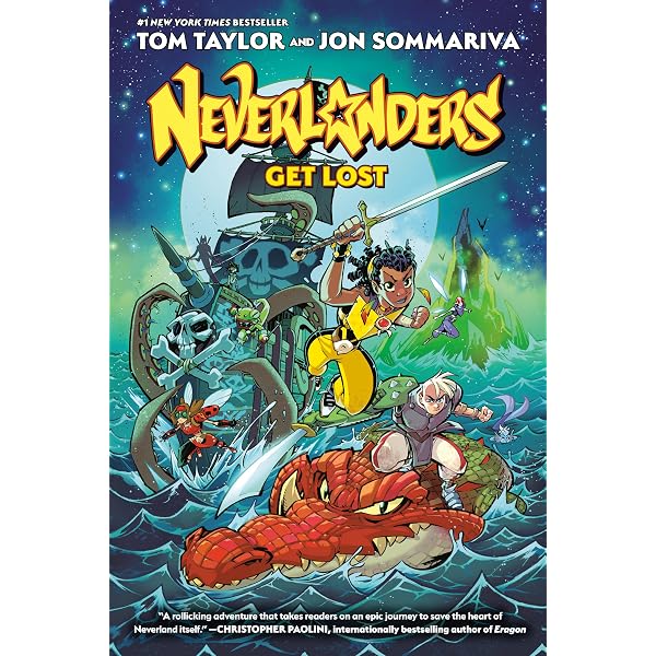 絵本・児童書 The Neverland Amazon.com: Neverlanders: Get Lost: A Graphic Novel: 9780593351802